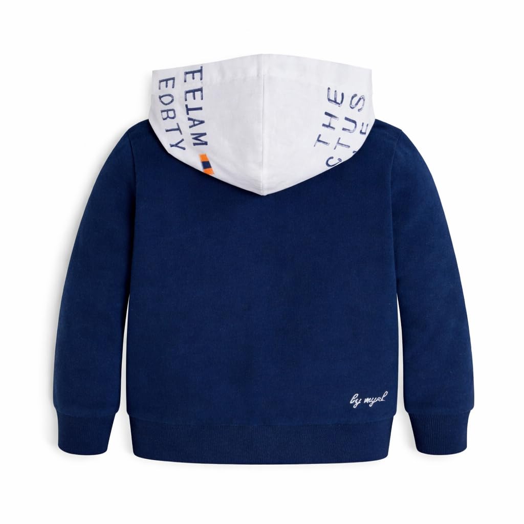 Generico Sudadera niño primavera verano con y sin capucha – Chaqueta ligera con cremallera de algodón transpirable – Modelos deportivos casuales multicolor 3-9 años