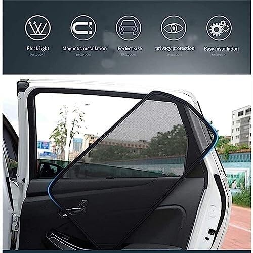 Parasole Auto Tendine Magnetiche Anti-zanzare Per Prius Ultimi Modelli 50 Serie 2016-2022 Tendine Parasole Resistenti Ai Raggi UV Per Adulti E Animali Domestici Tendine Parasole