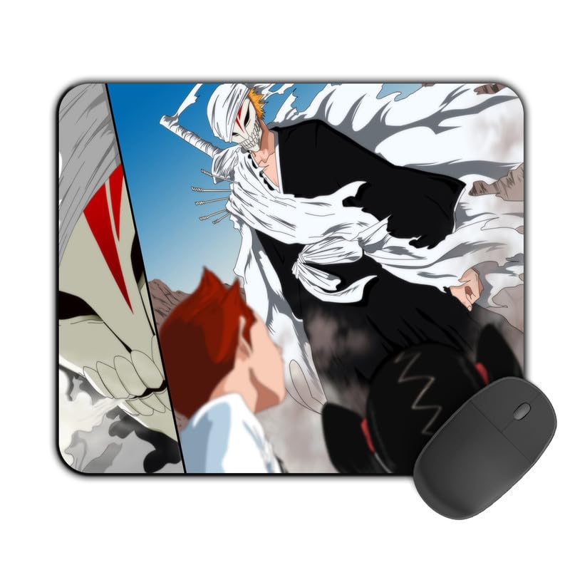 Image of Printed Designer Mouse Pad Hollow Ichigo 3 (200MM X 240 X 3MM) Enhance Gaming and Work Performance Comfortable and Precise Non-Slip Water Proof Bleach Mouse Pad.