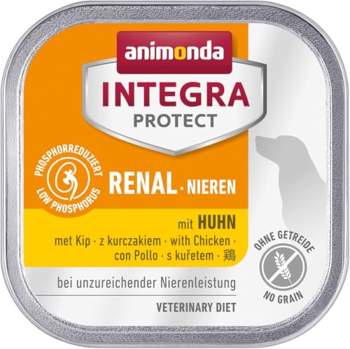 animonda INTEGRA PROTECT Hundefutter nass Renal mit Huhn (11 x 150g)