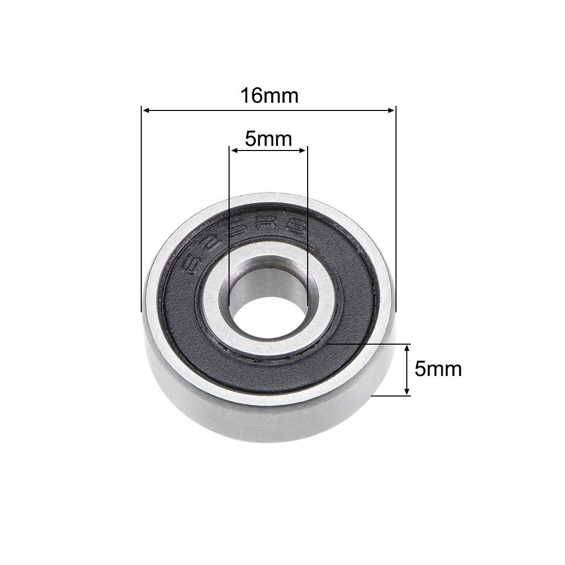 NTN 625llu Kugellager – 5 Mm Bohrung, 16 Mm Außendurchmesser, 5 Mm Breite, Doppelt Abgedichtet