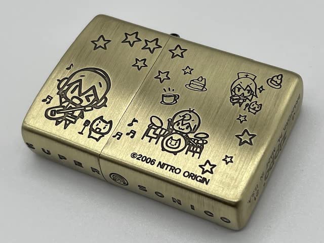 Amazon.co.jp: すーぱーそに子 Zippo ゴールド : ファッション