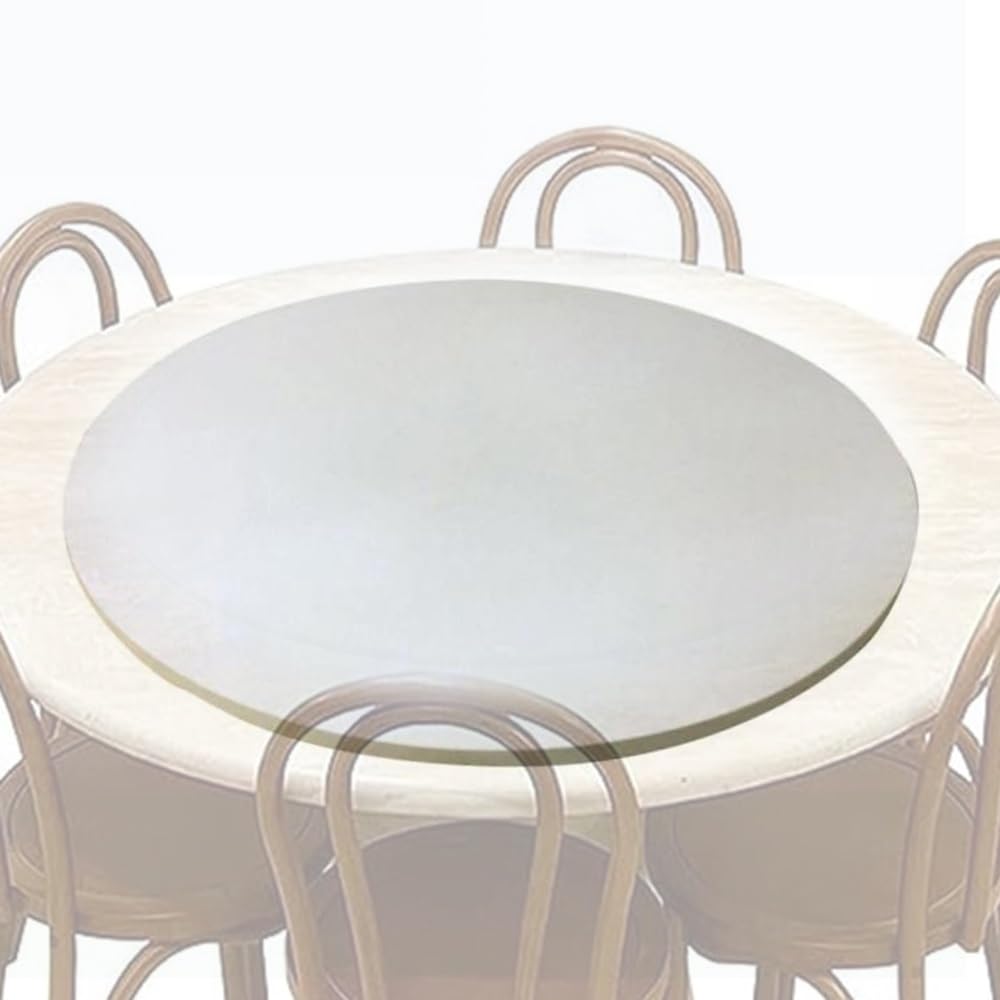 Plateau tournant Lazy Susan en bois pour des repas conviviaux en cuisine