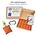 Race&Herd Original 10 Pcs Dog Scent Training Kit, Scent Work Training Kit for Dogs, 5 Brain Games - Nosework for Dog Sniffing Toys, Mental Stimulation Agility Equipment for Dogs (Orange)