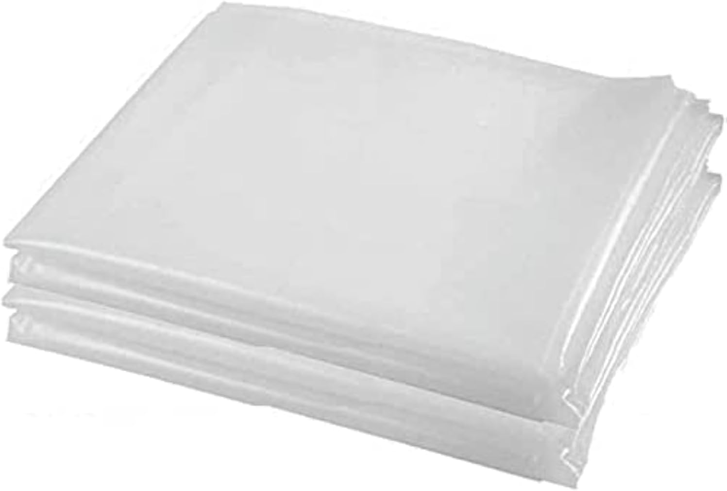 ABBASALI Painters Polythene Sheet Plastic Drop Cloths Sheet, Waterproof Anti-dust Furniture Cover, Disposable Tarp for Painting for Couch Cover and Furniture Cover (200G x 8 Meter)