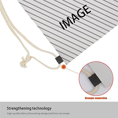 Miniatura 6 de Bolsa con cordón de viaje, mochila lisa personalizada para niños, bolsas de gimnasio, SKU, talla única, Suave