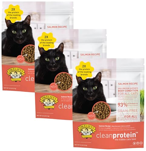 Image of Dr. Elsey's Cleanprotein Salmon Formula Dry Cat Food, 6.6 Lb (Pack of 3)