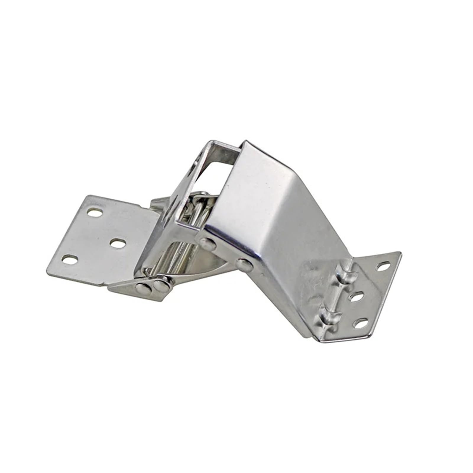 Ipvxnnfw 304 Ss-Small Foldable Hinge 304 Stainless Steel Hidden Distribution Cabinet Control 1Pcs(304 Ss-Small)