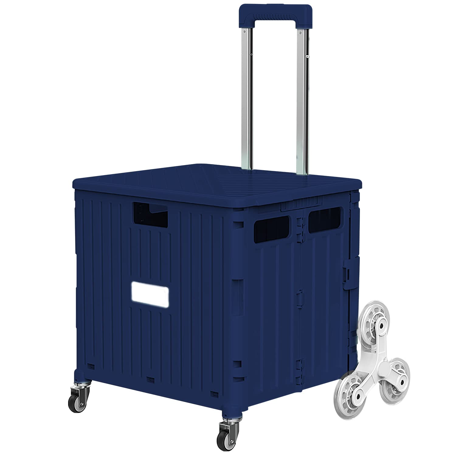 Buy Collapsible Rolling Cart Utility Cart with Wheels Foldable
