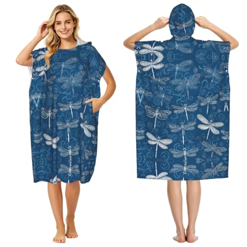 Poncho plage microfibre léger pour éviter le froid après la baignade - 2