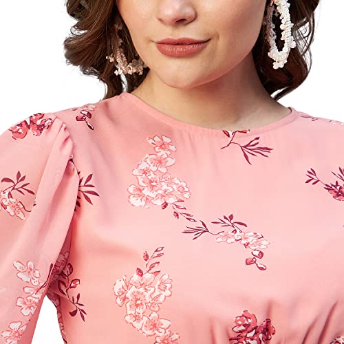 Image of Rare Women's Polyester Floral Long Sleeve Regular Fit Blouse