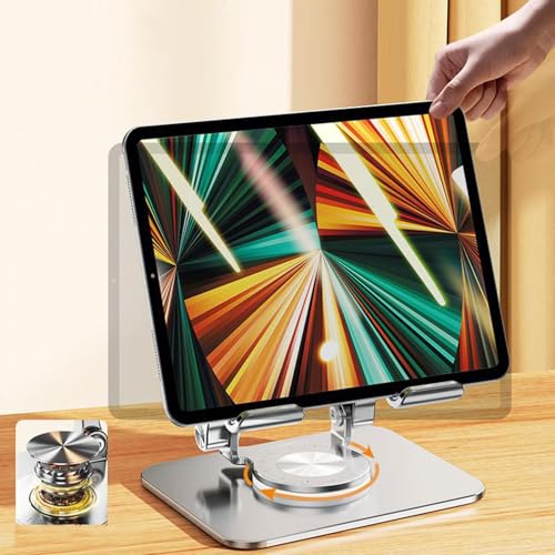 Support ordinateur portable rotatif ajustable pliable pour tablette et PC - 3