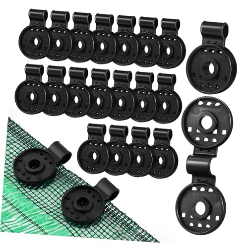 Gogogmee Awning Clips 50pcs Shade Cloth Clips Sun Clamps Garden Netting Fixing Clamps Durable Lightweight