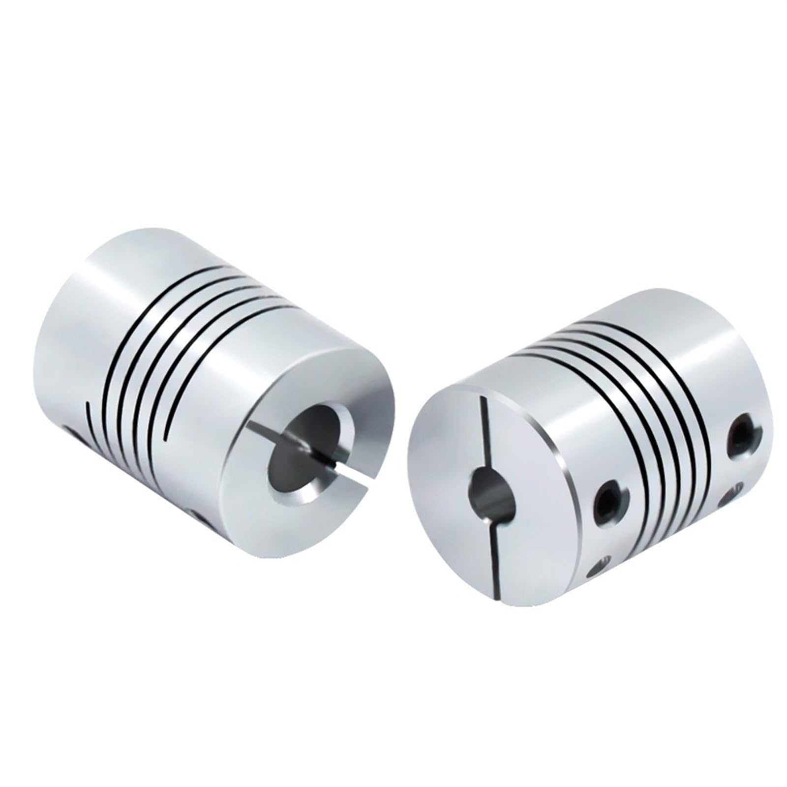 Giunto di precisione, 2 pezzi Giunto albero flessibile Giunto albero flessibile Connettore D25 L30 5 mm 6 mm 6,35 mm 1/4" .25 8 mm 10 mm 12 m 12,7 mm 1/2" .5 pollici(5x8)