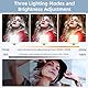 Zeadio LED-Videoleuchte - 800 lm, Einstellbare Farbtemperatur 3000K-7000K, CRI95, Tragbare Taschenleuchte für DSLR/Studioaufnahmen/Selfies/Smartphone-Fotografie (1er Pack)