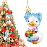 Photo Gallery hzyc cole duck - decorazione per albero di natale, ornamenti in vetro soffiato a mano, collezione cole duck watcher, decorazioni natalizie per gli amanti degli animali domestici, regalo per la casa Photo Gallery hzyc cole duck - decorazione per albero di natale, ornamenti in vetro soffiato a mano, collezione cole duck watcher, decorazioni natalizie per gli amanti degli animali domestici, regalo per la casa