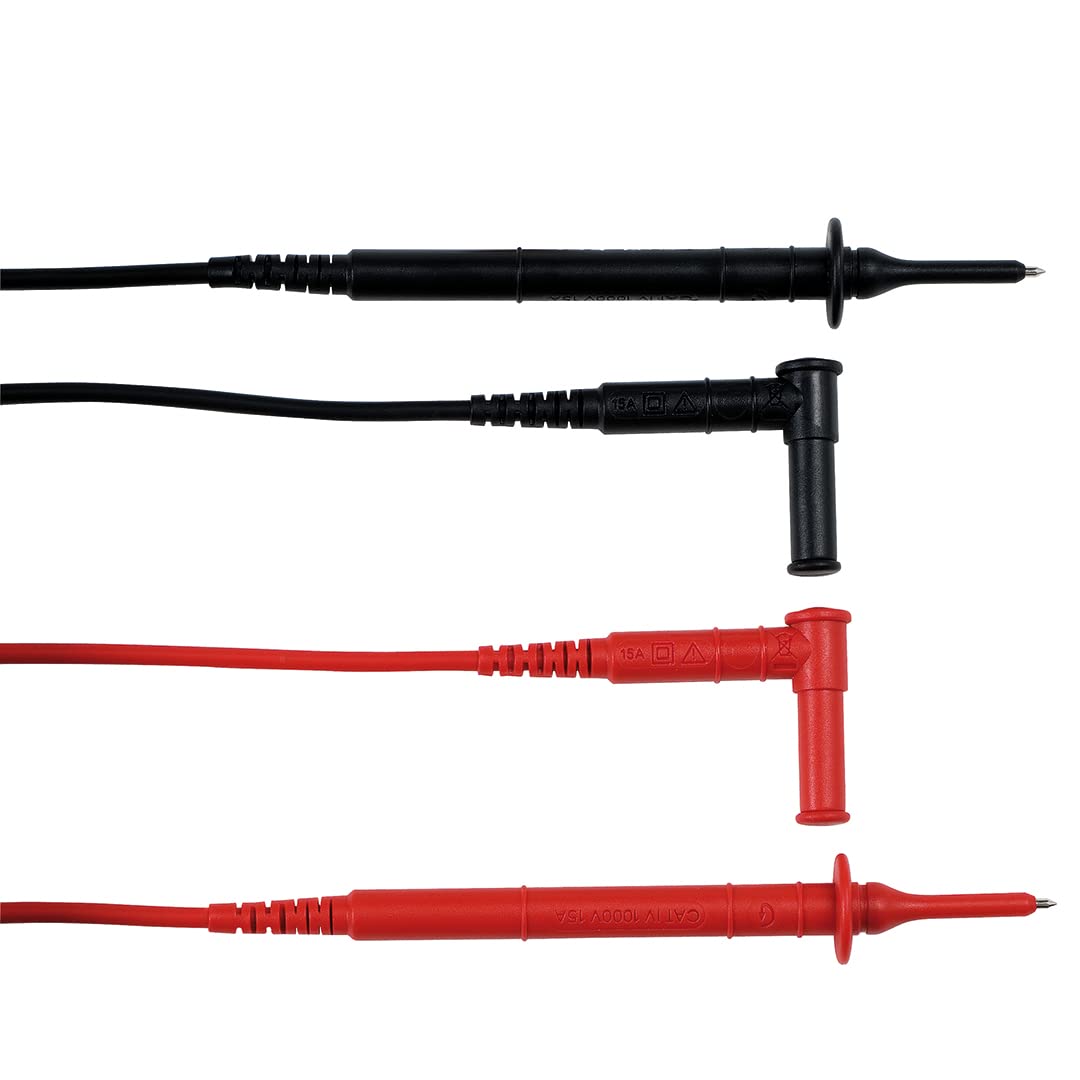 Chauvin Arnoux P01295456Z Test Leads with Probe 4 mm Angled Connector 1.5 m PVC