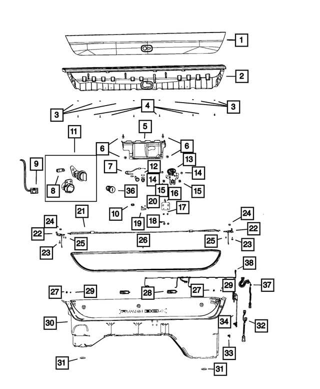 Mopar 68402101AA PLUG DRAIN