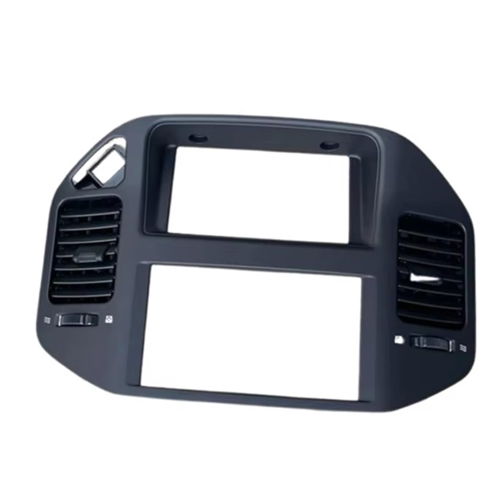 Leryycx Middle Black Dashboard Compatible With Mitsubishi For Pajero V73 V75 V77 Ac Air Outlet Car Exhaust Vent Console Air Conditioning Vent Frame