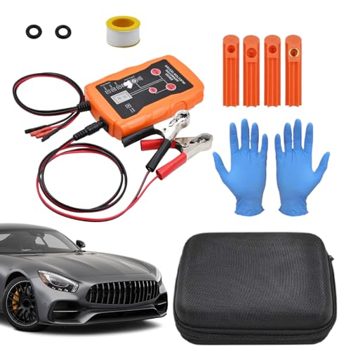 Tester e detergente per iniettori di carburante, tester e kit di pulizia, dispositivo di prova del veicolo per la pulizia a induzione e lo smontaggio nella manutenzione automobilistica