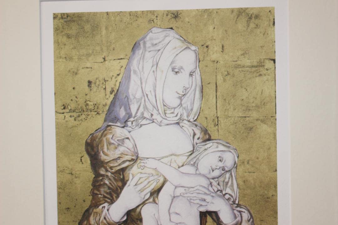 藤田嗣治 エスタンプリトグラフ 「マドンナ」 150部限定 Amazon.co.jp: 藤田嗣治 エスタンプリトグラフ 「マドンナ」 150部