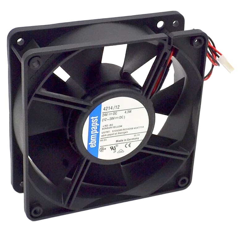 4214/12 Axial fan 24 V DC 120 x 120 x 38 mm
