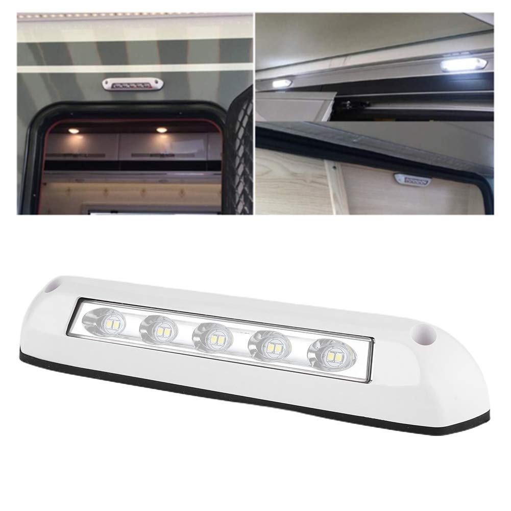 Luz exterior para Camper + Led Rv Porche Luz 12V / 24V Iluminación 8W Impermeable Toldo de Luz para Camiones, Autocaravanas, Remolques y Barcos