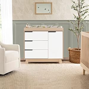 Babylettohudson3drawerchangerdresserwithremovablechangingtrayinwashednaturalandwhitegreenguardgoldcertified Urban Country Home Decor Babyletto hudson 3 drawer changer dresser with removable changing tray in washed natural and white greenguard gold certified urban country home decor