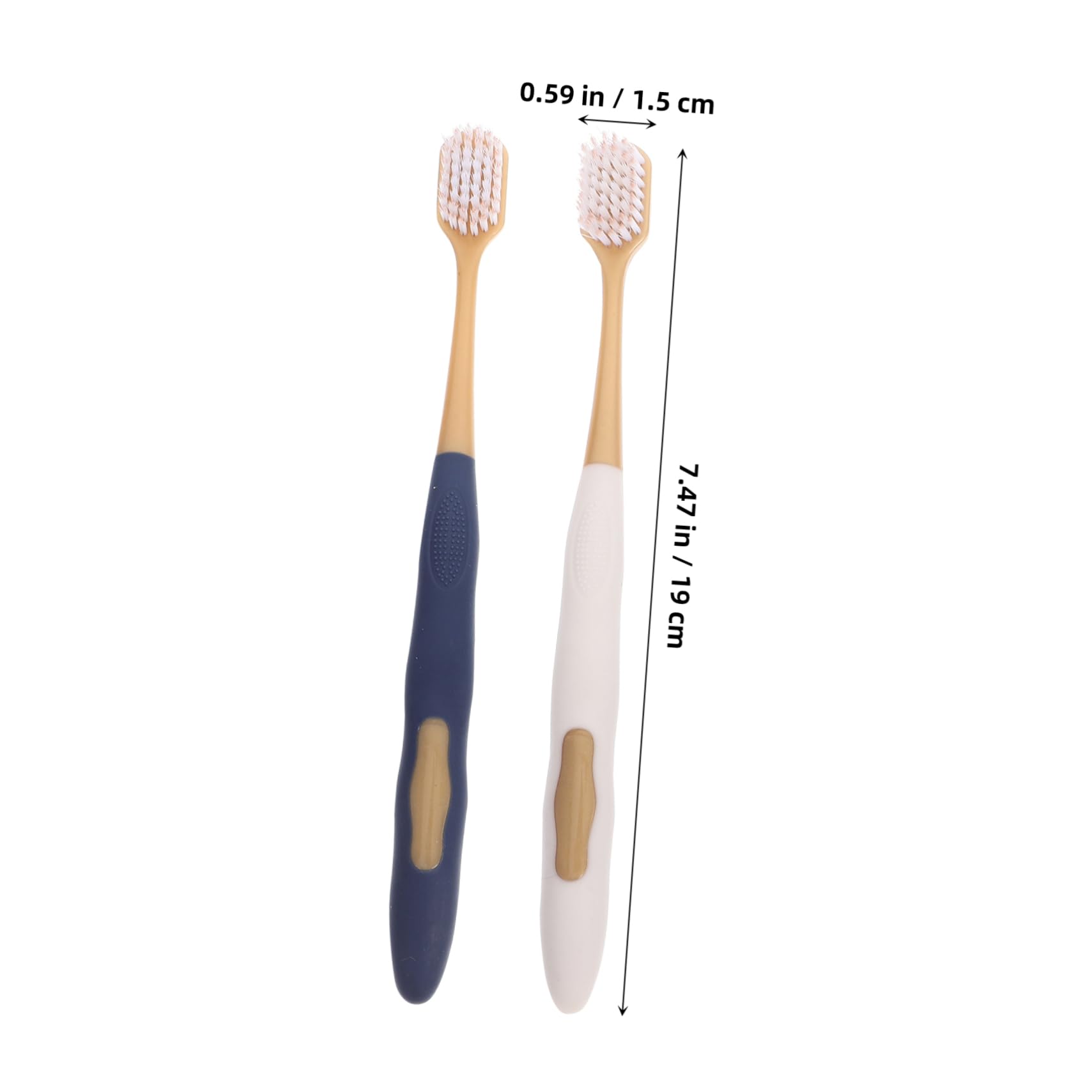 ORFOFE 36pezzi Spazzolini Ergonomici Per Adulti Da Setole Morbide Per Pulizia Profonda Per Uso Domestico e Igiene Orale Quotidiana