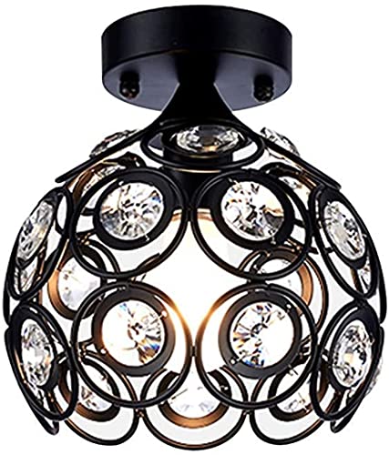 Lámpara de techo LED de cristal K9 con 3 luces E27 para iluminación de isla 2