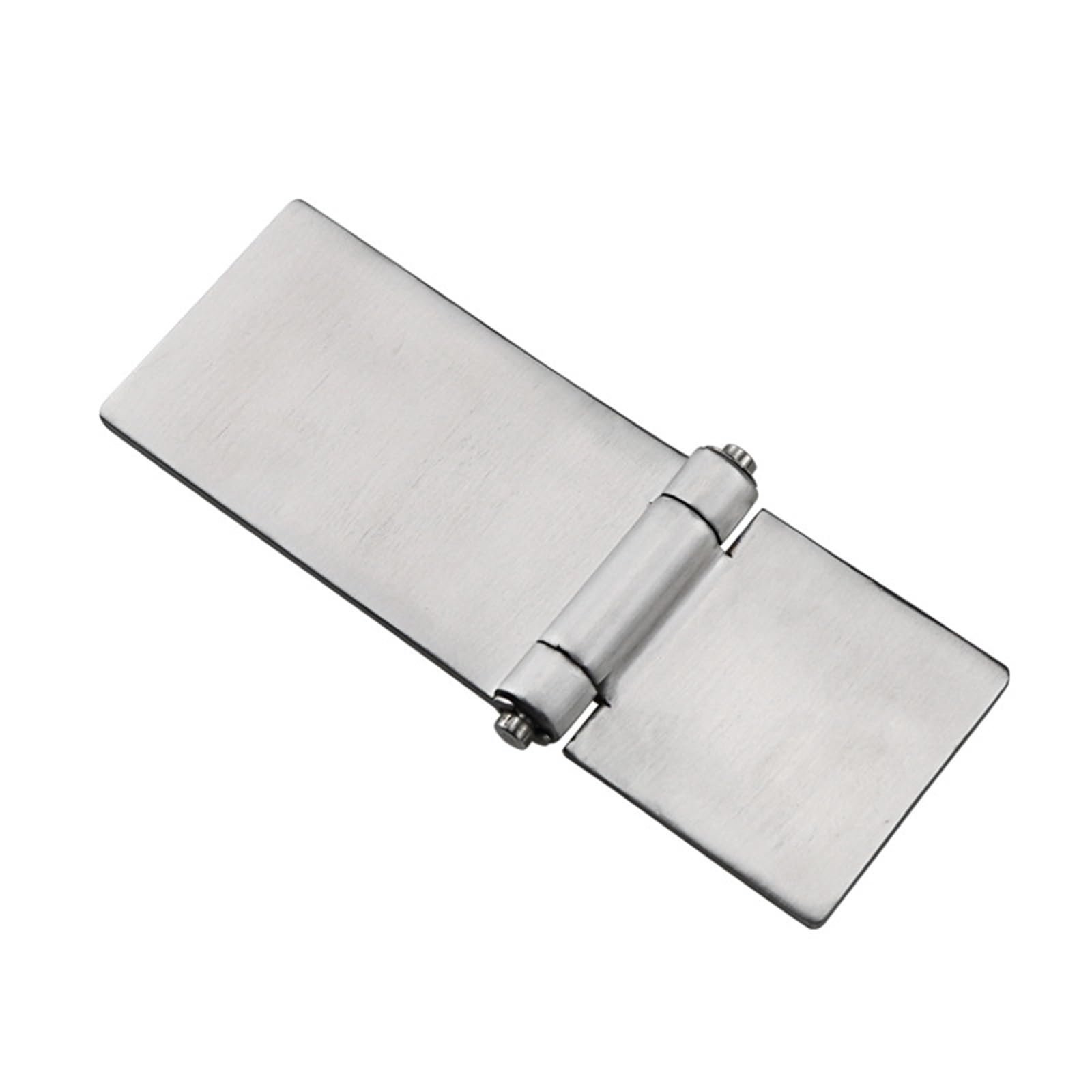 Charnière soudée inox 304 anti affaissement pour porte lourde et blindage industriel