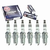 6 pc NGK Iridium IX Spark Plugs compatible with Nissan Maxima 3.0L V6 1992-2001