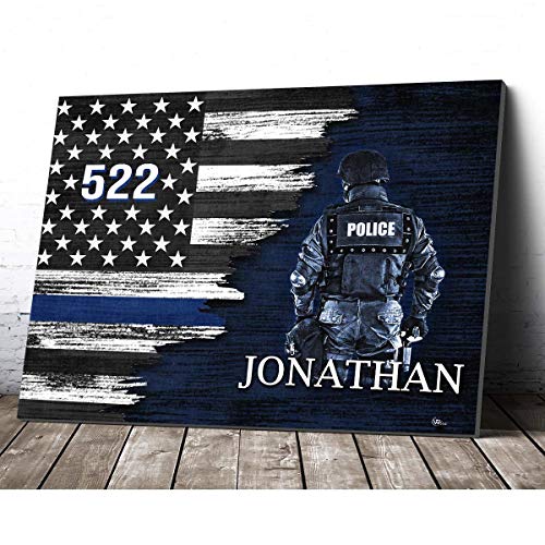 Personalized Custom Name Number Wall Art