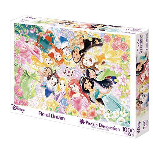 1000 Piece Jigsaw Puzzle Disney Floral Dream (Floral Dream) Puzzle