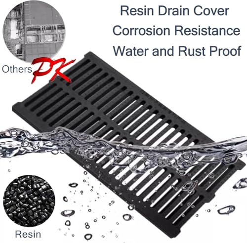 Grille de drainage antirouille en plastique polymère robuste
