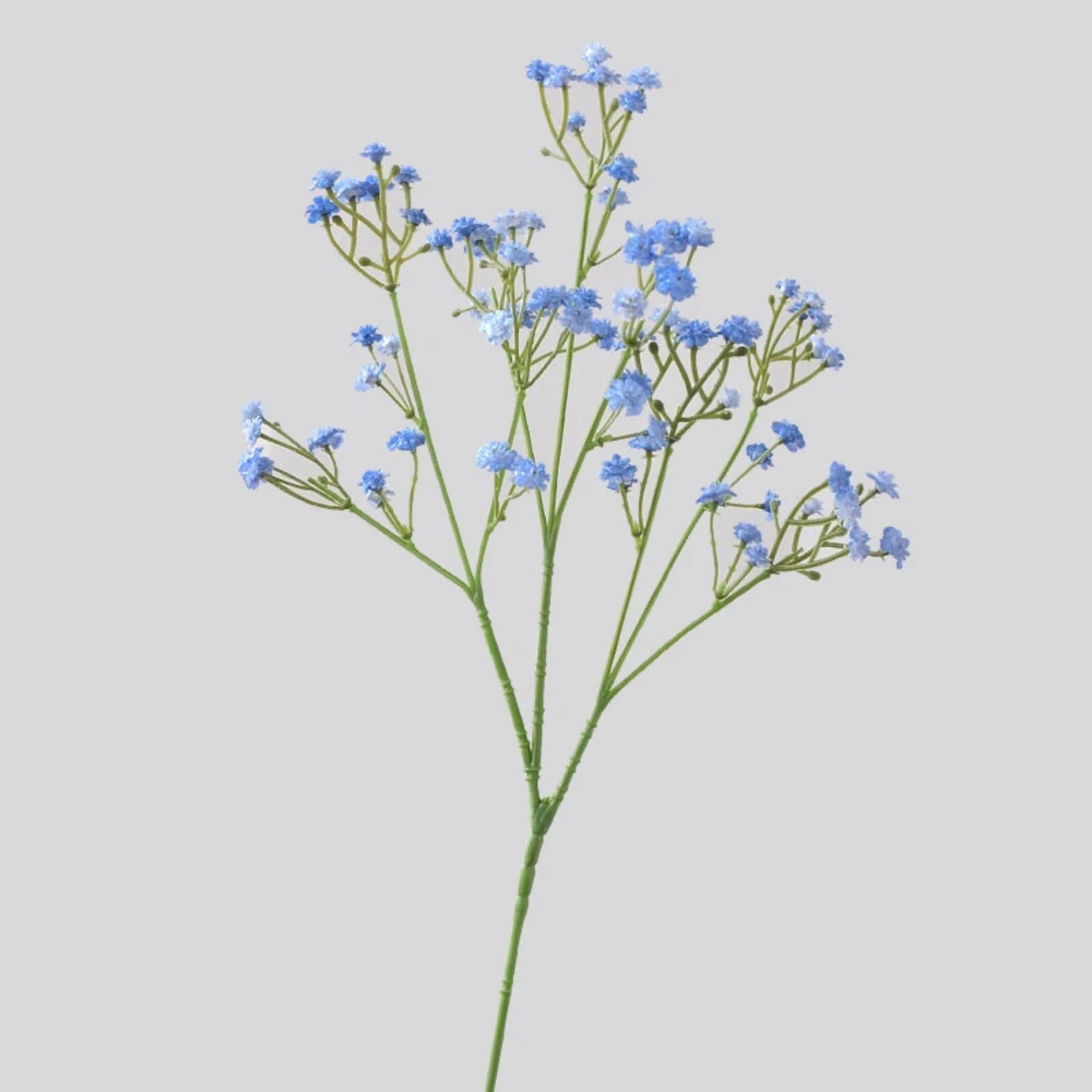 MEFIXAMONT Gypsophila artificial flowers, realistic green plants, soft plastic home and wedding decoration