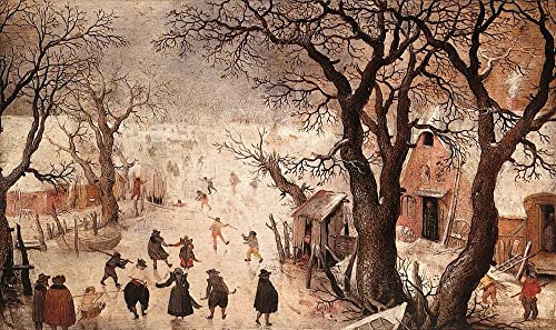 Tableaux sur toile de paysage d'hiver Hendrick Avercamp pour réchauffer l'ambiance de votre salon