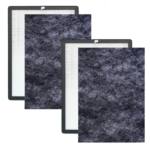 Lot de 2 filtres de purificateur d'air...