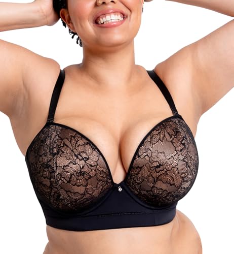 Curvy Kate Hey Girls SuperPlunge Strapless Bra (CK071108), 32A, Latte3