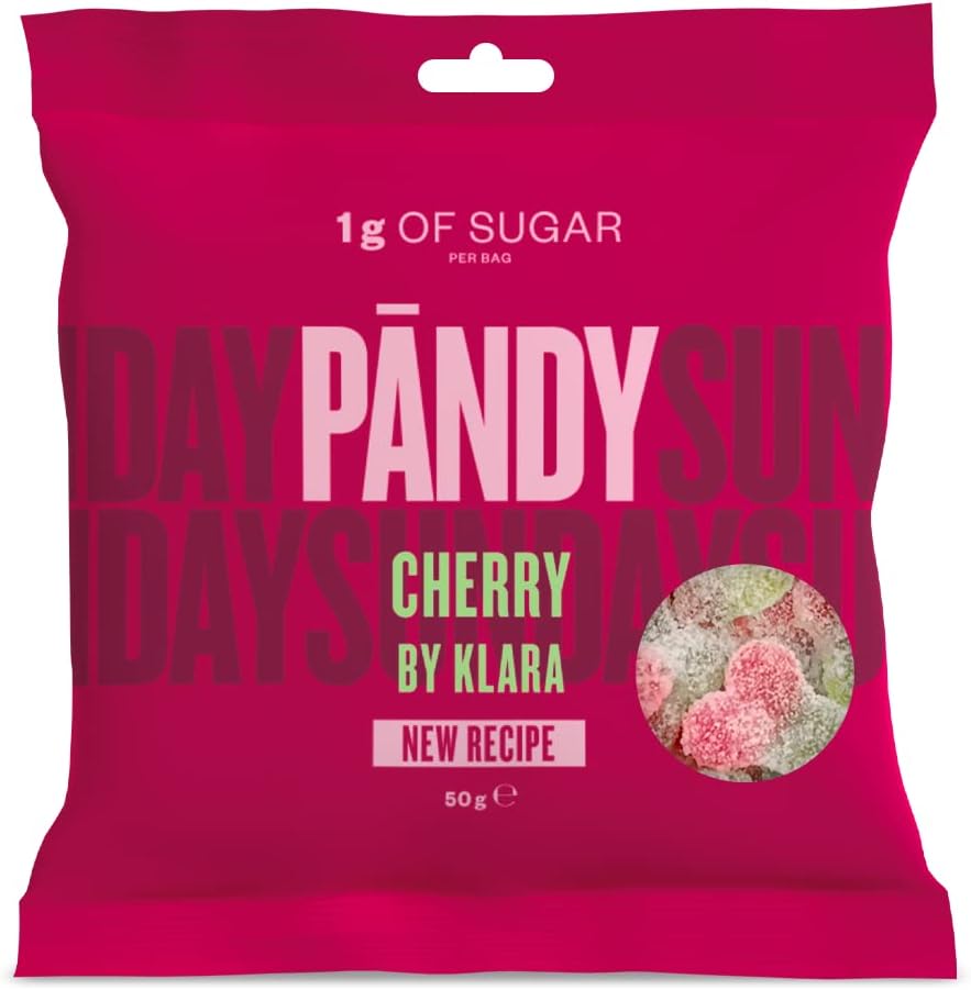 PANDY Candy CHERRY Refreshing and Sourish Cherry Gummy Candies Bag