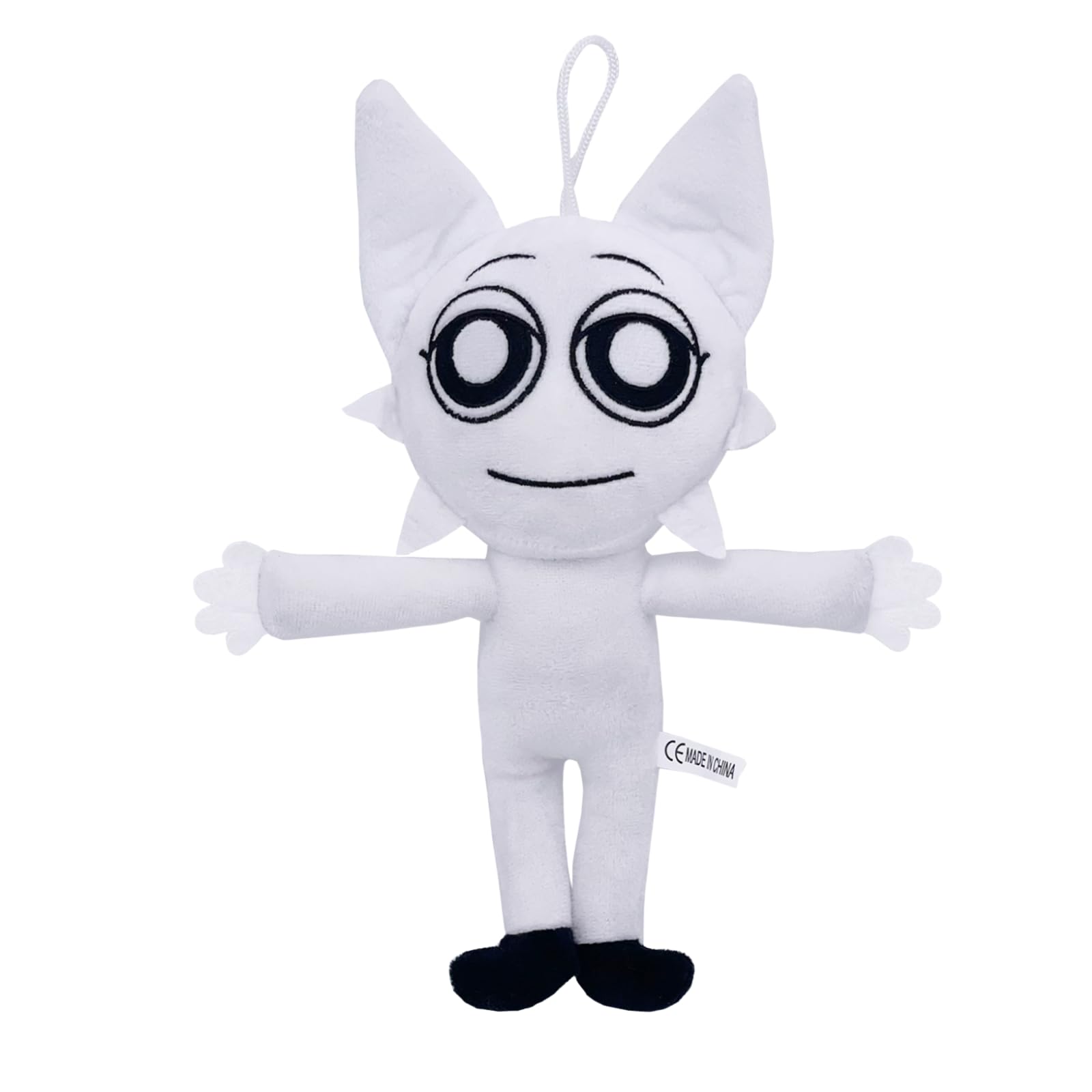 Benolls Sprunki Plushies Merch,Sprunki Plush Toys,Soft Stuffed Animal Pillow Figure Doll Christmas Birthday Gifts for Adult Kids (Black Grey) — view 19