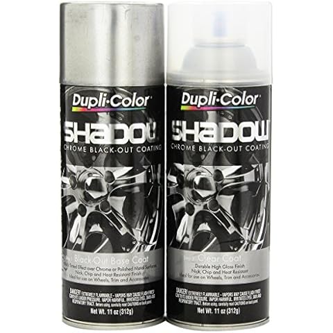 Dupli-Color ESHD10007 Shadow Chrome Black-Out Coating, 1 Kit, 11 Ounce (Pack of 1) Cover