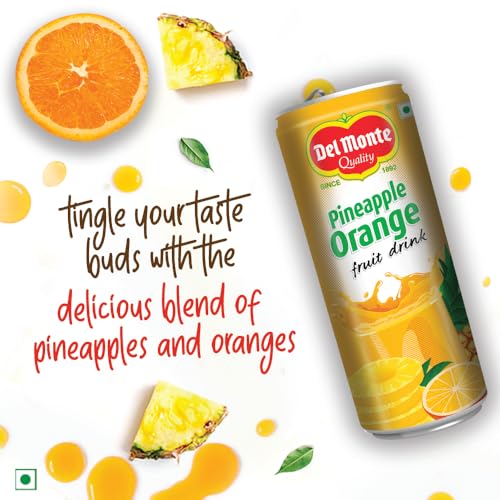 Image of Del Monte Pineapple Orange Fruit Drink, 240ml