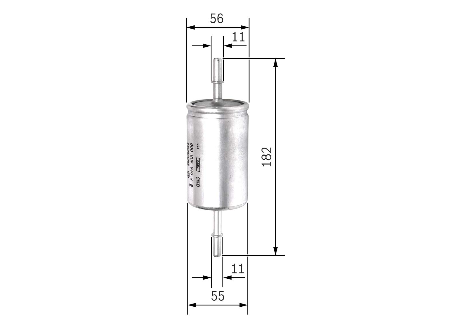 Filtr Paliwa BOSCH F 026 403 009