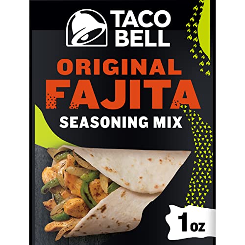 Image of Taco Bell Fajita Seasonings Mix (1.4oz Packets, Pack of 24)