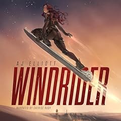 Windrider Audiolibro Por AJ Elliott arte de portada