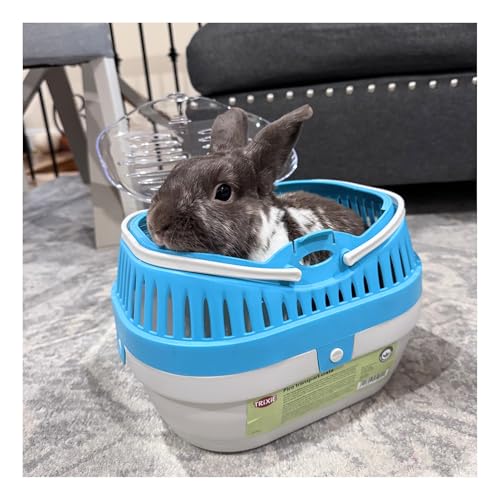 trixie pico transport crate small pet carrier portable travel carrier for small pets hamsters guinea pig lizards