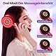kopfmassagegerät Elektrisch,3-in-1 kopfhaut Massagebürste mit Hair oil applicator, Kopfmassage Bürste, 3 Modi für Kopf Kopfhaut Massage/Haarpflege/SPA/Entspannung(Rot)
