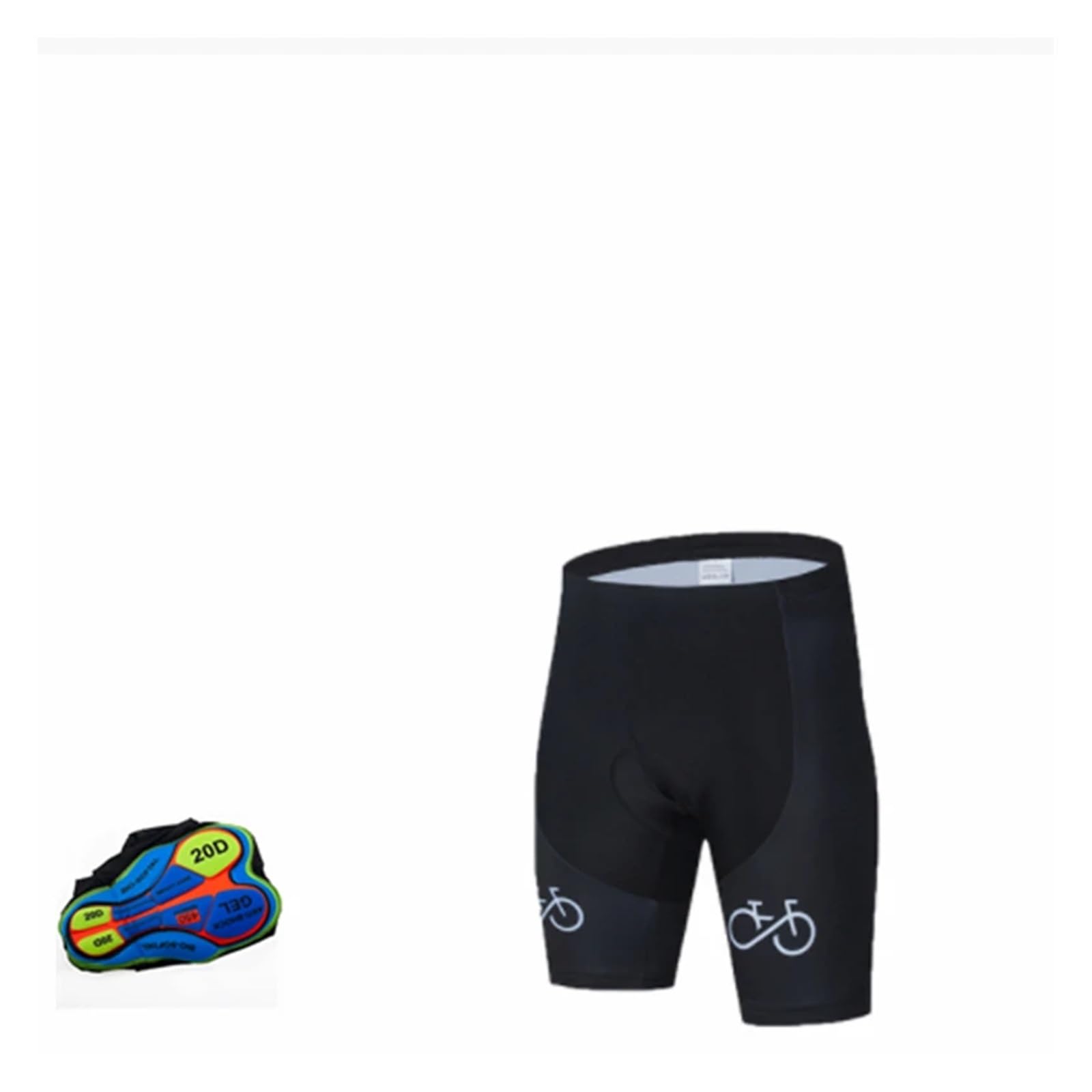 Pantaloncini da Ciclismo da Uomo Pantaloncini da Ciclismo Traspiranti Pantaloncini da Ciclismo con Imbottitura in Gel Antiurto Pantaloncini da Bicicletta da Montagna Pantaloncini da Bicicletta da st