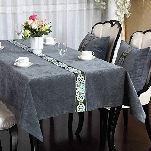Nappe rectangle table basse lavable pour simplifier vos repas de famille